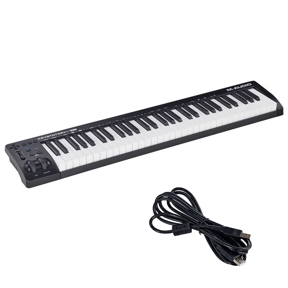 

(NEW BRAND NEW) Teclado Controlador M-Audio Keystation 61 MK3 USB - Carneiro