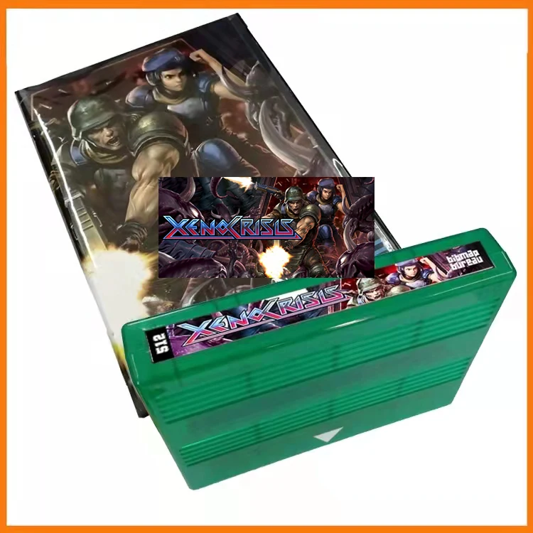 Xeno Crisis MVS Game Cartridge XenoCrisis NEOGEO SNK Game Card for original MVS Motherboard Arcade Game Machine