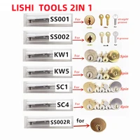 lishi tool 2 in 1 hon4142 ss002pro sip22 ss001pro ss002r kw5 sc1 sc4 decoder civil locks hand locksmith tools for all types