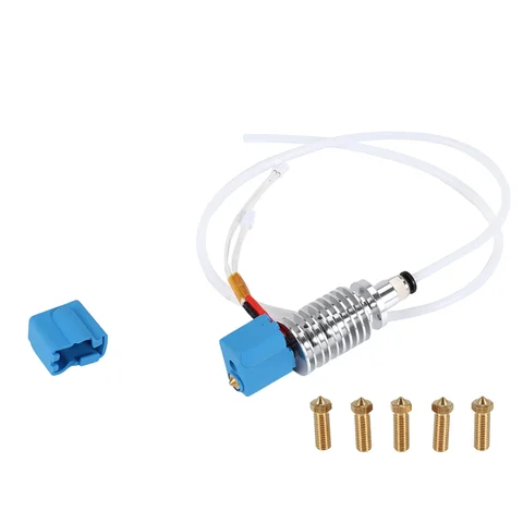 3D Печатающая головка для Anycubic Vyper Сопло 0,4 Мм Нагреватель 24 В с радиатором Hotend Экструдер с J-образной головкой на большие расстояния