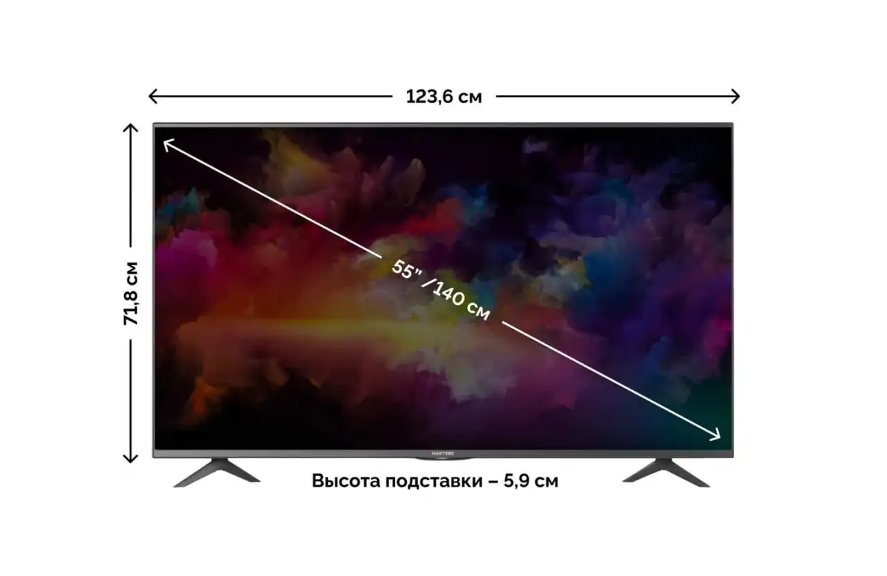 Телевизор Hartens Hty 55uhd05b S2 55 Купить