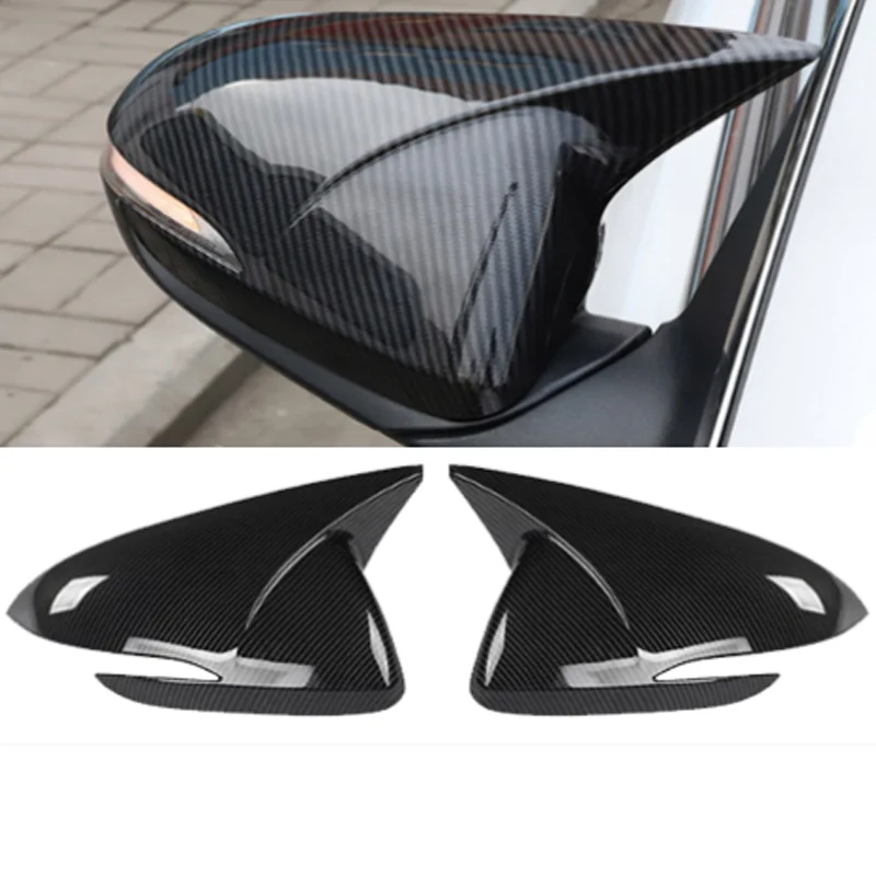 Внешние боковые аксессуары для Hyundai Avante i30 Sedan CN7 2021 2022 2023 2024 из углеродного волокна