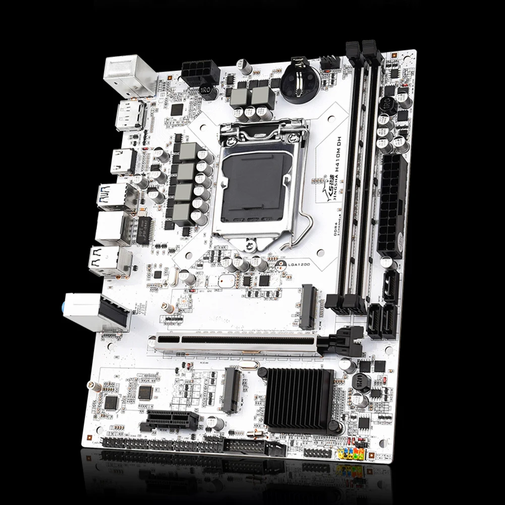 Материнская плата LGA1200 USB3.0 SATA3.0 H410