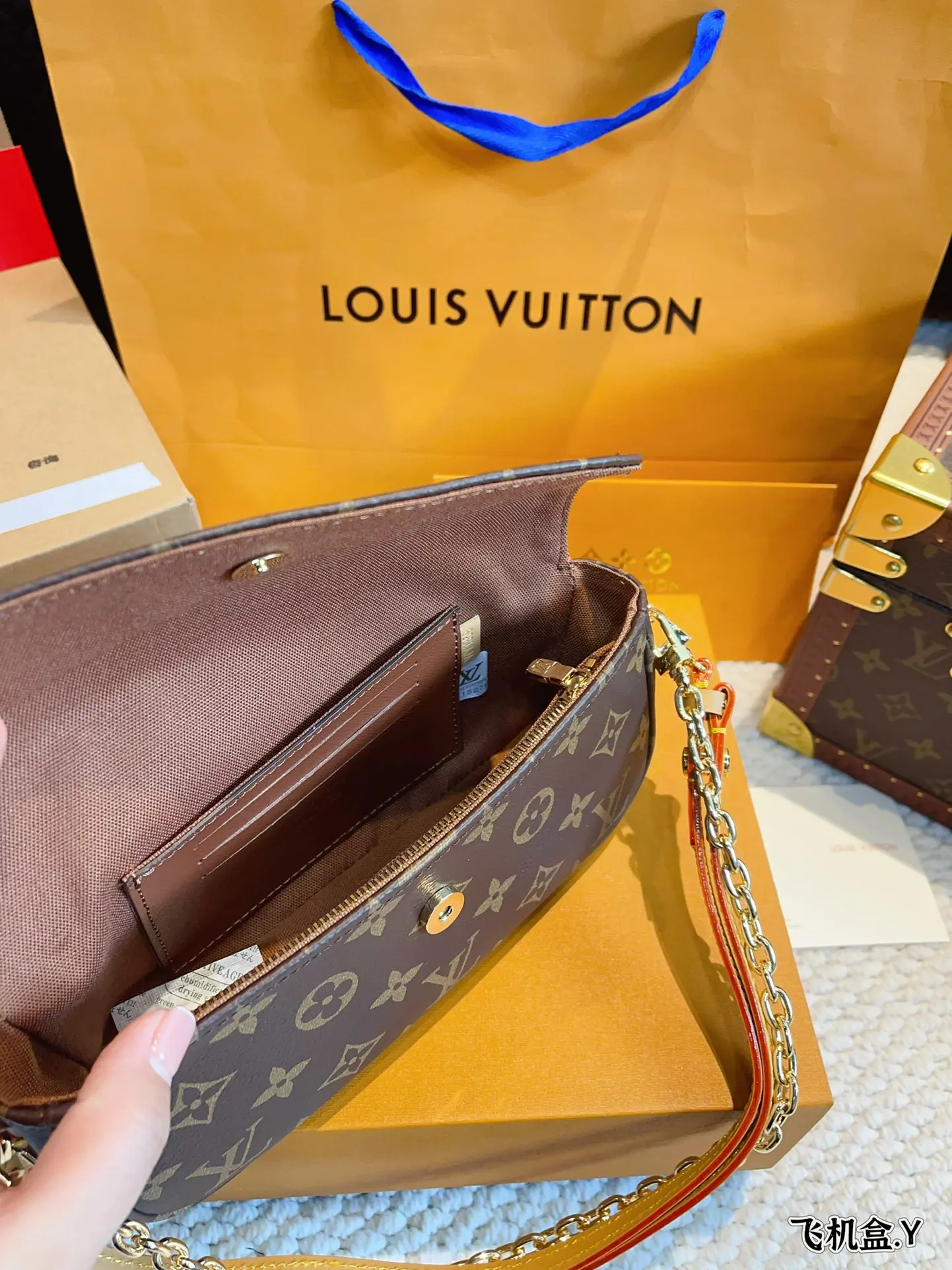 LV Louis Vuitton Tote Cope 1:1 2024 Новая женская сумка-кошелек через плечо модная
