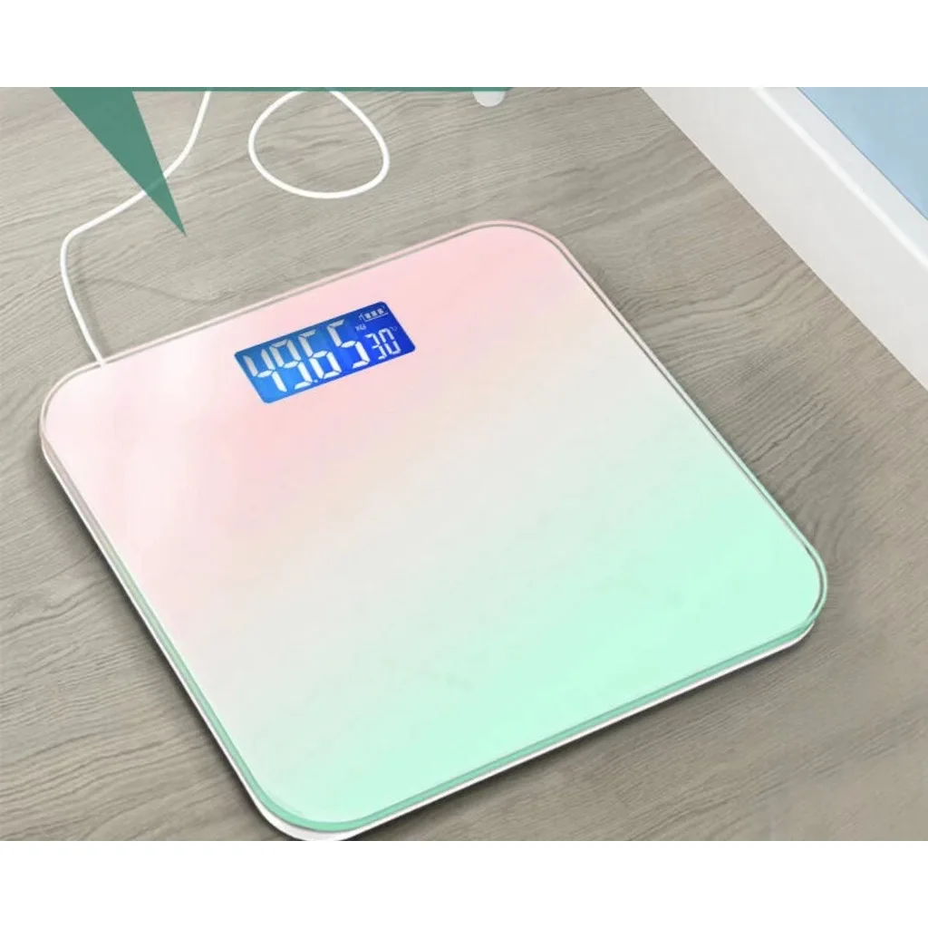 

￼Usb-Silver Rechargeable Body Weight Scale