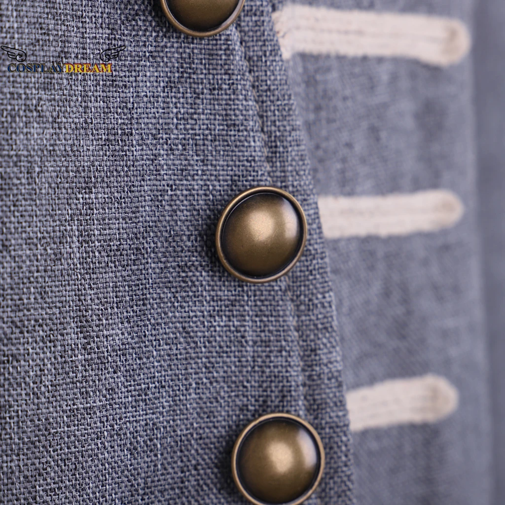 Мужская Королевская куртка в стиле милитари 18-го века Женская средневековая