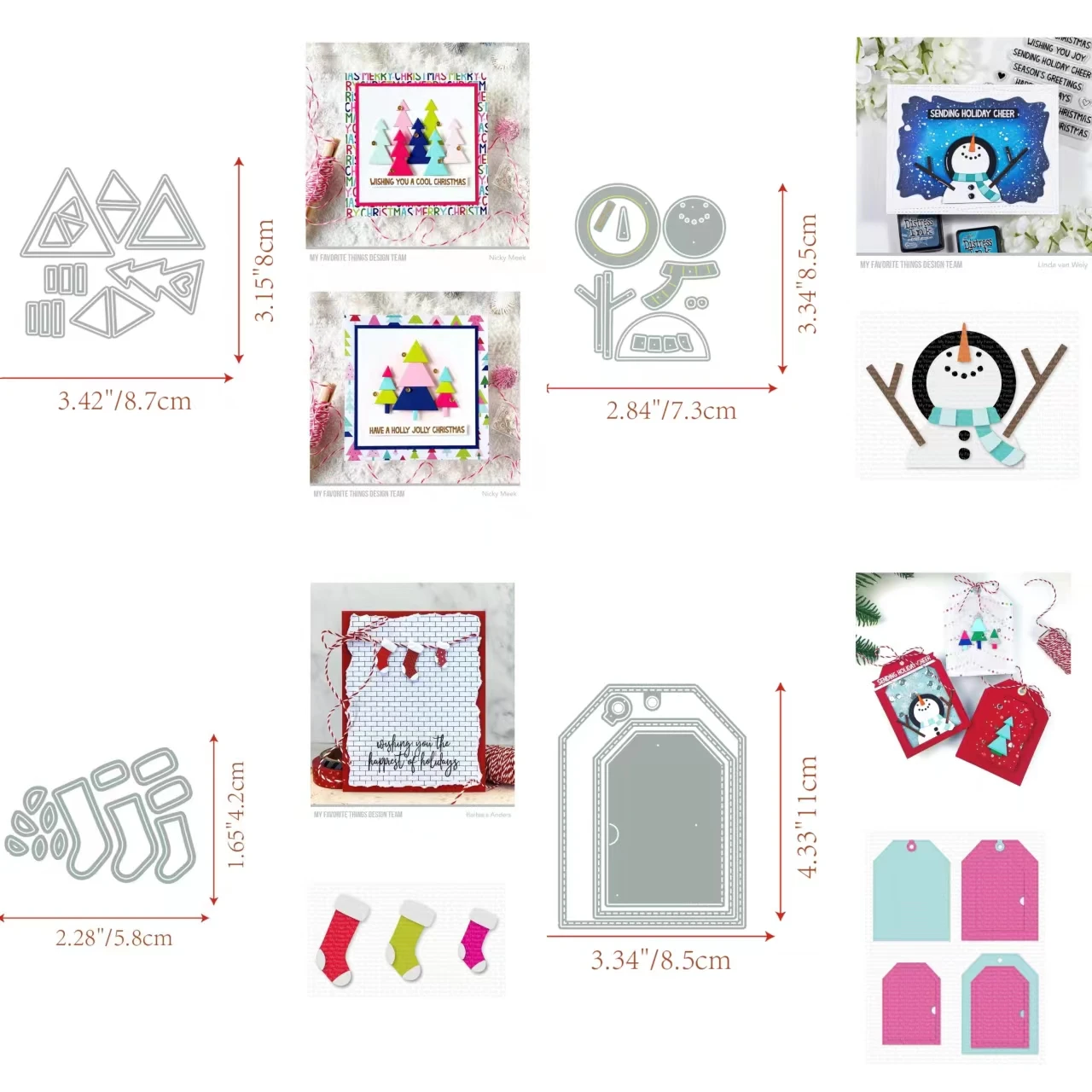 

Christmas Cutting Dies New Arrival 2022 For Scrapbooking Paper Craft DIY Handmade Card Embossing Decoration Craft Album Punch