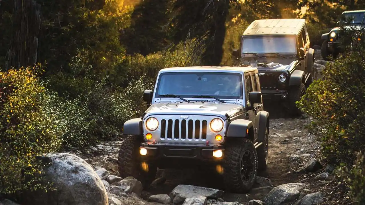Wrangler джип Эстетика