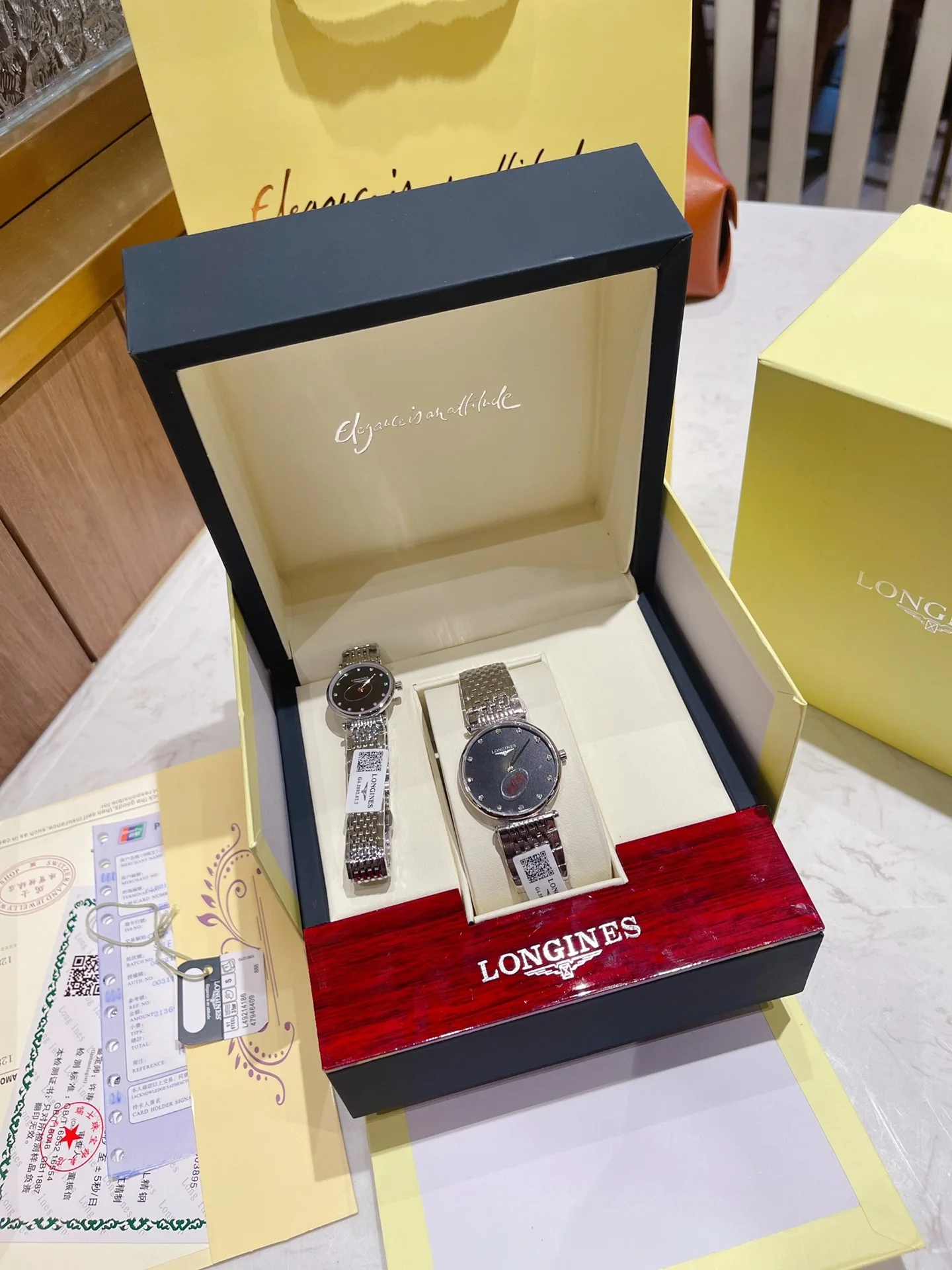 точная копия 1:1 Кварцевые Longines НаручНые Женские Лучший Бренд Роскошные