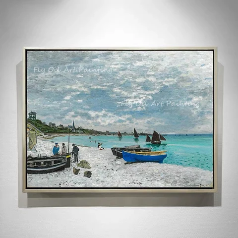 100% ручная работа абстрактный синий пейзаж морская масляная живопись настенные картины художественные настенные картины для гостиной домашний декор