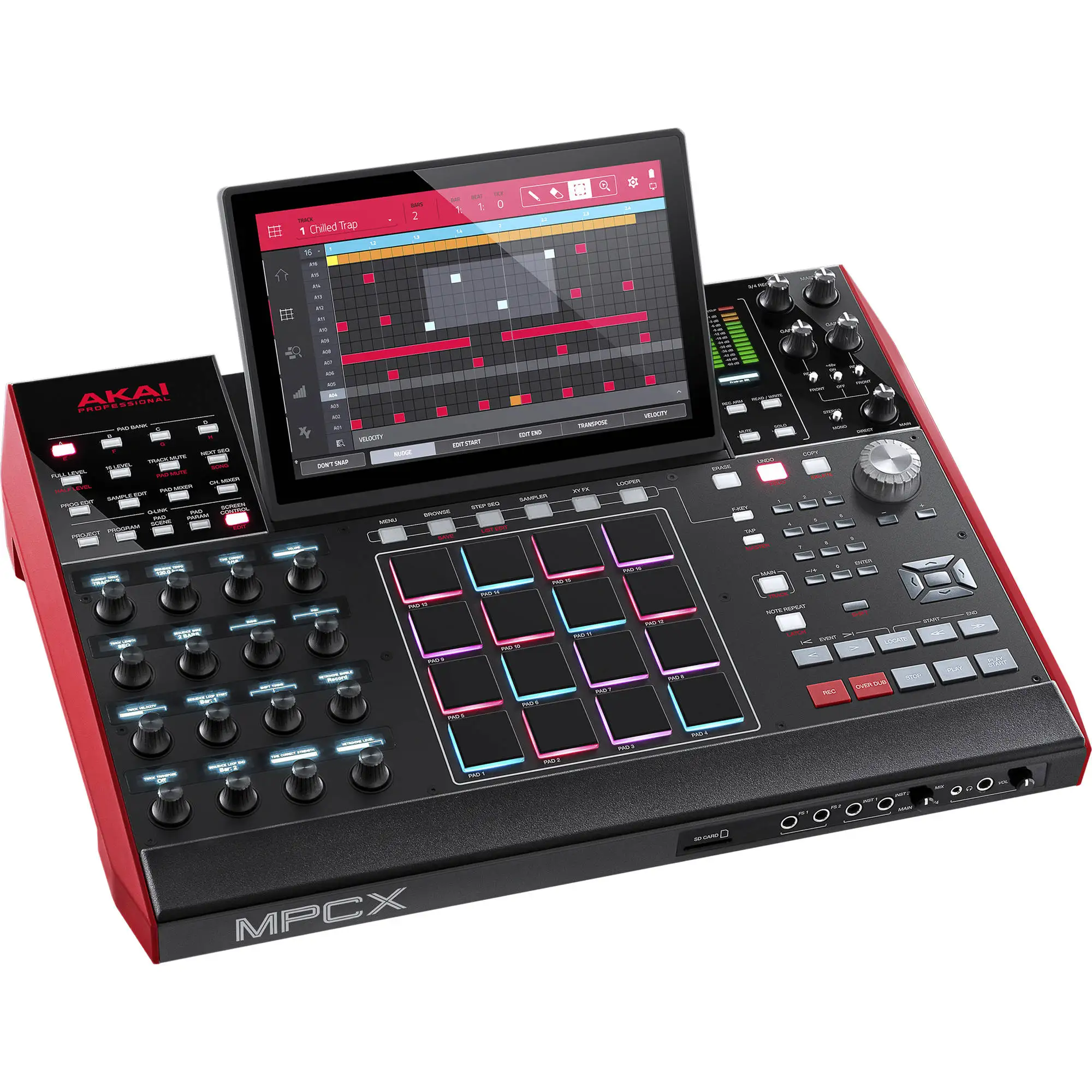 

(NEW NEW) AKAI Professional MPC X Standalone Drum Machine and Sampler With 10.1-inch display, Pads, Synth Engines and CV Ga
