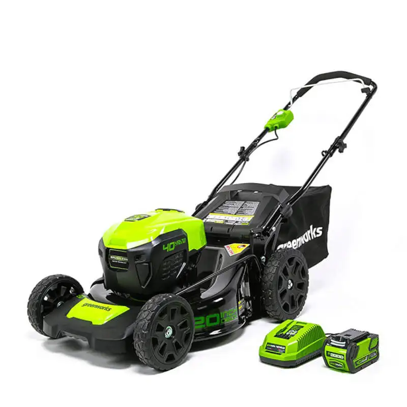 

Новая Беспроводная газонокосилка Greenworks 40 в 20 дюймов