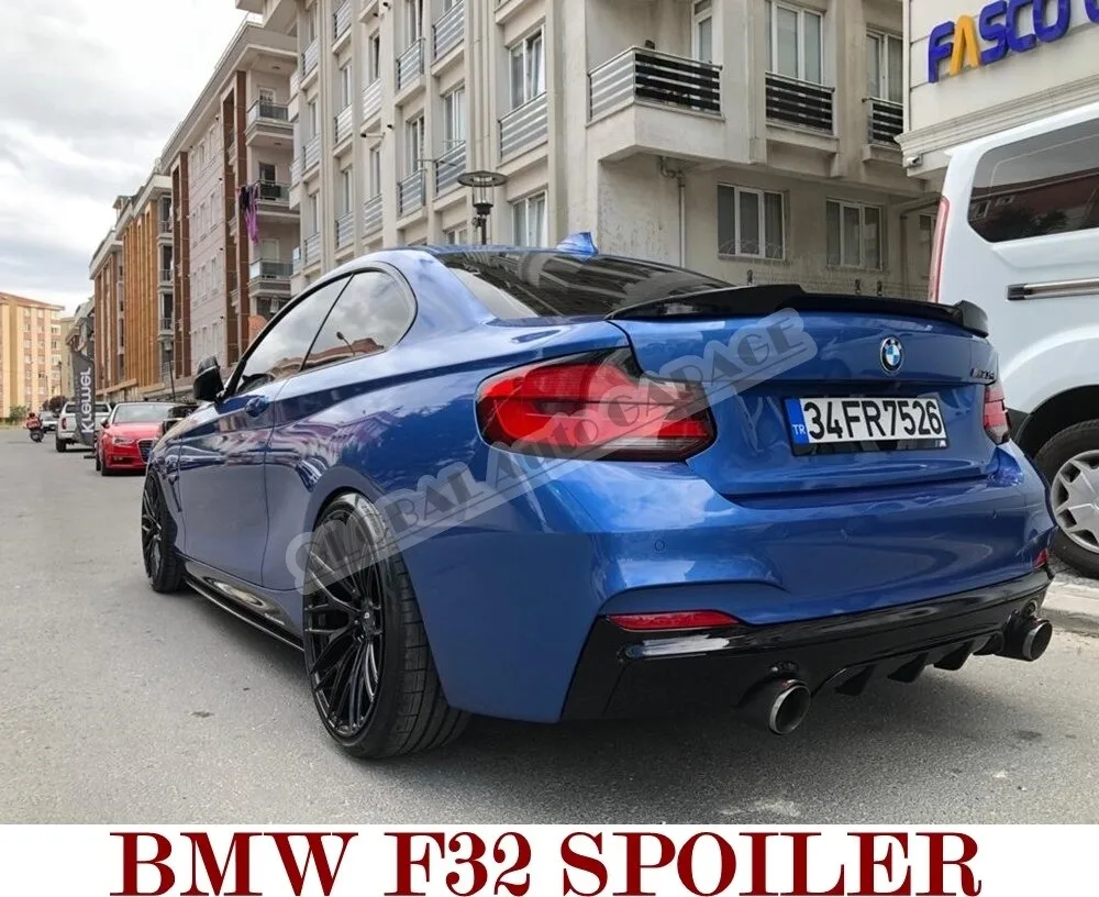 

Спойлер для Bmw F32 Coupe 2013-2021, автомобильный аксессуар, универсальные спойлеры, автомобильная антенна, черное пианино для стайлинга автомобиля, рассеиватели