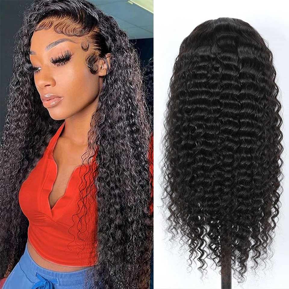 

Парик из человеческих волос с прозрачной кружевной передней частью, 13 х6 дюймов