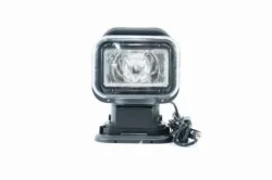 Фароискатель с дистанционным управлением, на алике есть недорогой аналог тому, что на видео