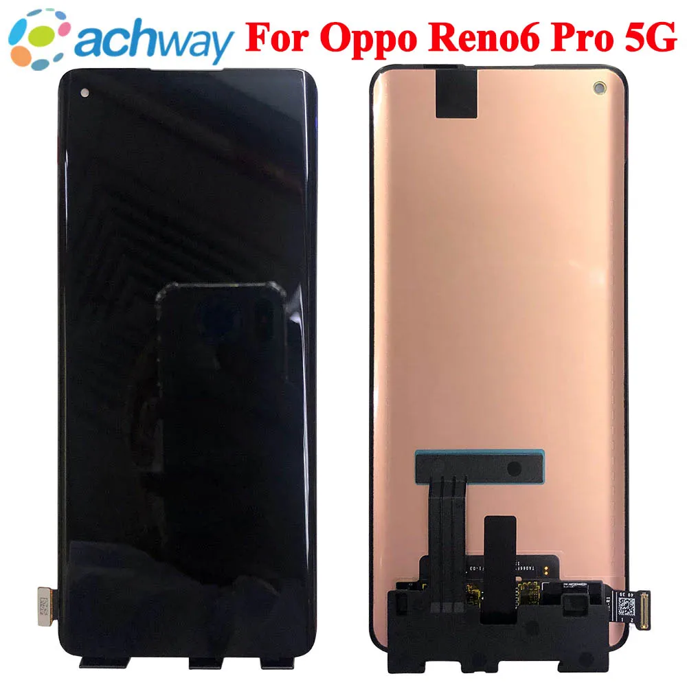 

Протестированный новый дисплей 6,55 дюйма для Oppo Reno6 Pro 5G, ЖК-дисплей, запасные части, дисплей Reno 6 Pro CPH2249