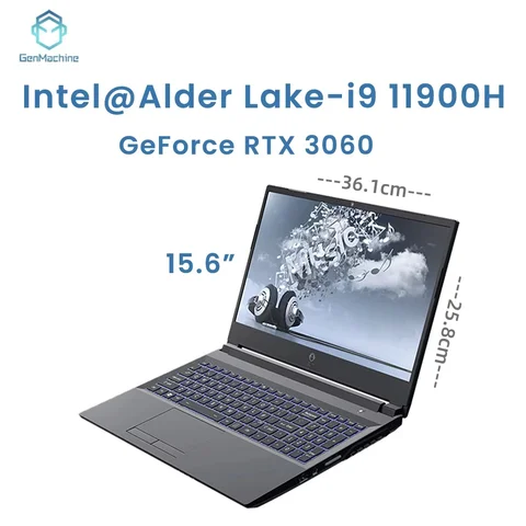 Ноутбук, 15.6", 8/256ГБ, 16/512ГБ, i9-11900H, RTX 3060, Windows