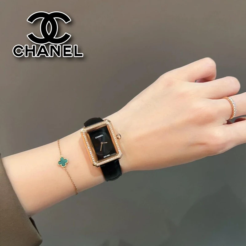 Часы в стиле Chanel 2024 новая модная тенденция кварцевые часы европейского и
