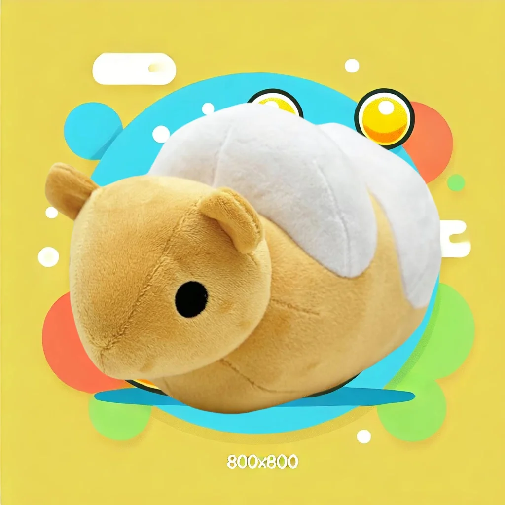 Очаровательная желтая детская игрушка-милые и мягкие набивные животные для