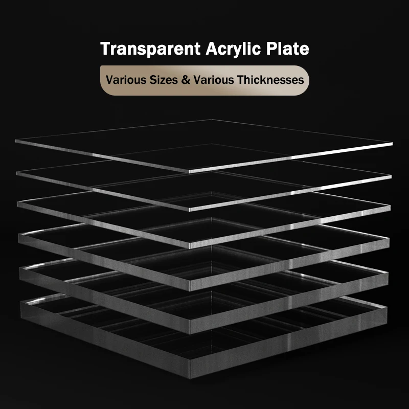 

Акриловый прозрачный пластиковый лист, акриловая доска, органическое стекло, полиметилметакрилат, сделай сам, толщина 1/1, 5/2/2, 7 мм