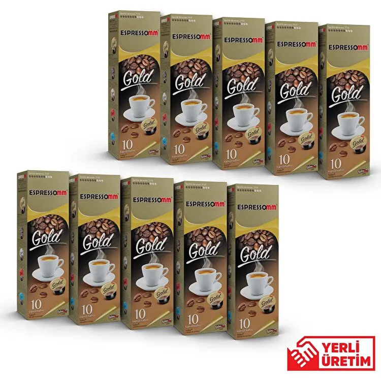 ESPRESSOMM Кофе в капсулах Espressomm® Gold (100 шт