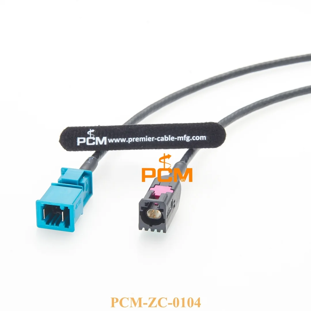 Фото Кабель Ethernet для автомобилей GEMnet Male 2368003-1 (код A) на разъем MATEnet 2302461-9 (код Z), оригинальный разъем TE Connectivity №3