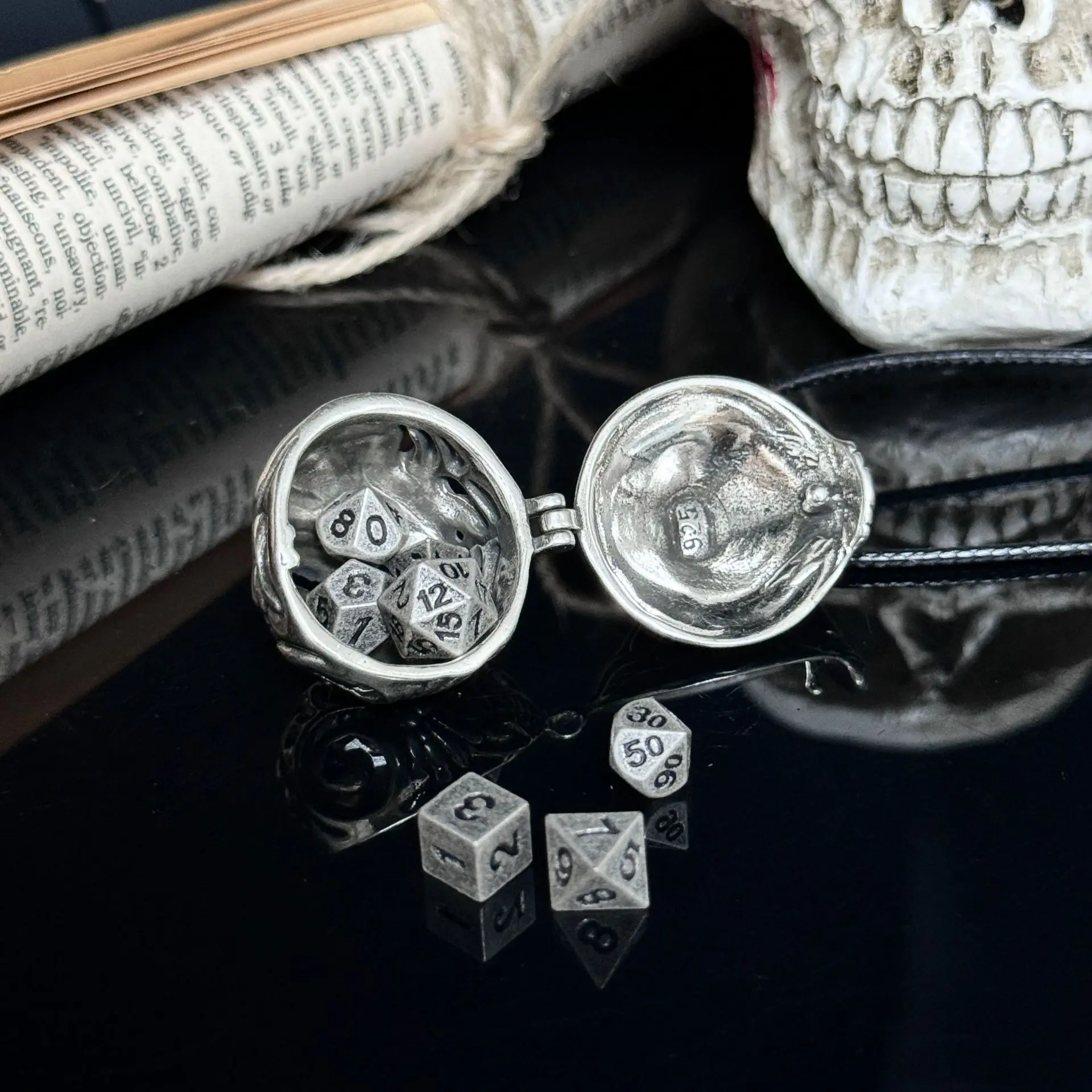 6 мм Mini Metal игральные кости DND для коллекционеров игральных костей и игроков