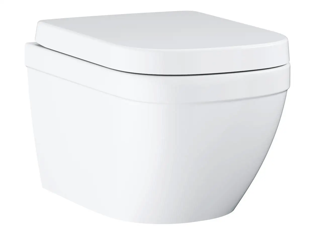 Унитаз подвесной безободковый Grohe Euro Ceramic 39693 000 (39693000) микролифт |