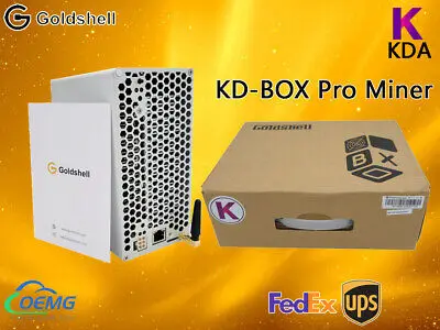 

Купите 2 и получите 1 бесплатно Goldshell KD-BOX PRO 2,6 T, Kadena Miner с блоком питания и шнуром, готов к отправке