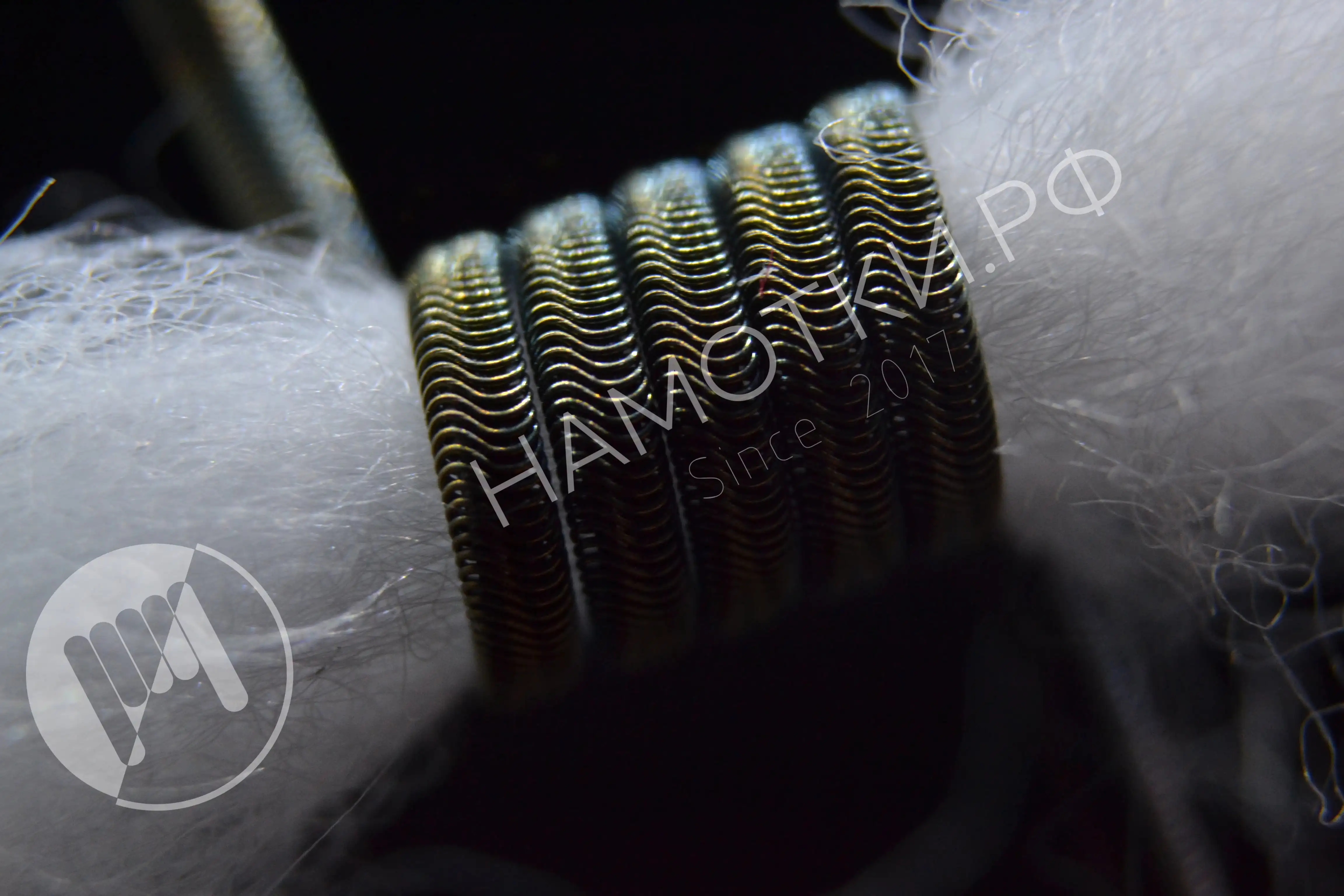 Diesel Alien MTL 2х0 3Ka+0 1NiCr D-2 5 / 3 мм витков жилы кантал койлы ручной работы для МТЛ и aio pod
