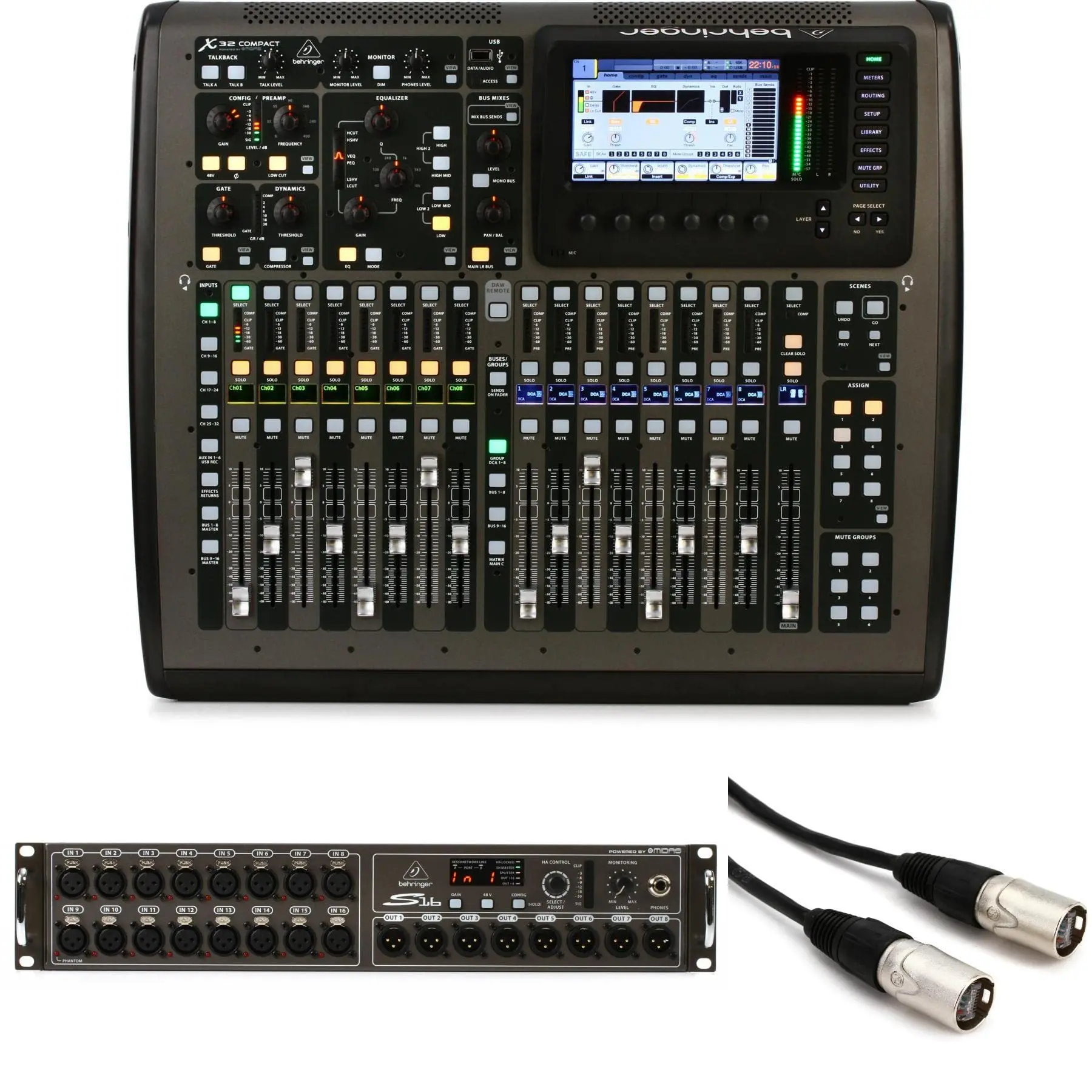 

Supermber DEALS!! X32 Compact 40-Input 25-Bus Digital Mixing Console.