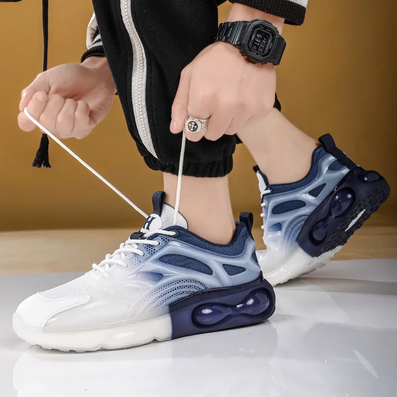 ShoeS Весна - осень Новые сетевые кроссовки PoPcorn Кроссовки для бега Мужские отдыха