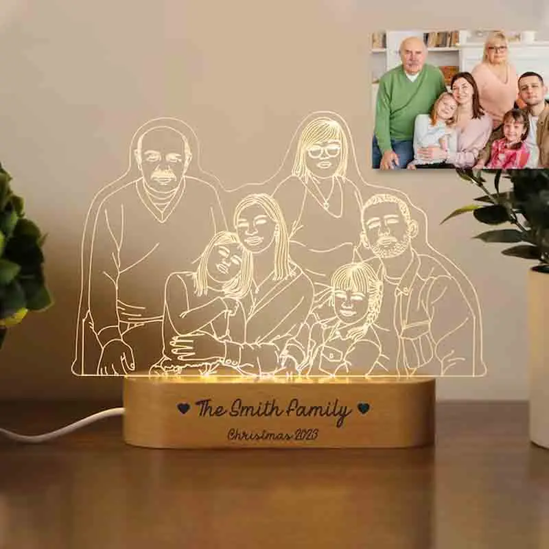 

Индивидуальная 3D-лампа