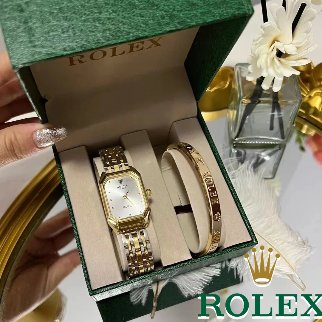 Часы в стиле Rolex высококачественные рабочие часы женские модели легкие бренды