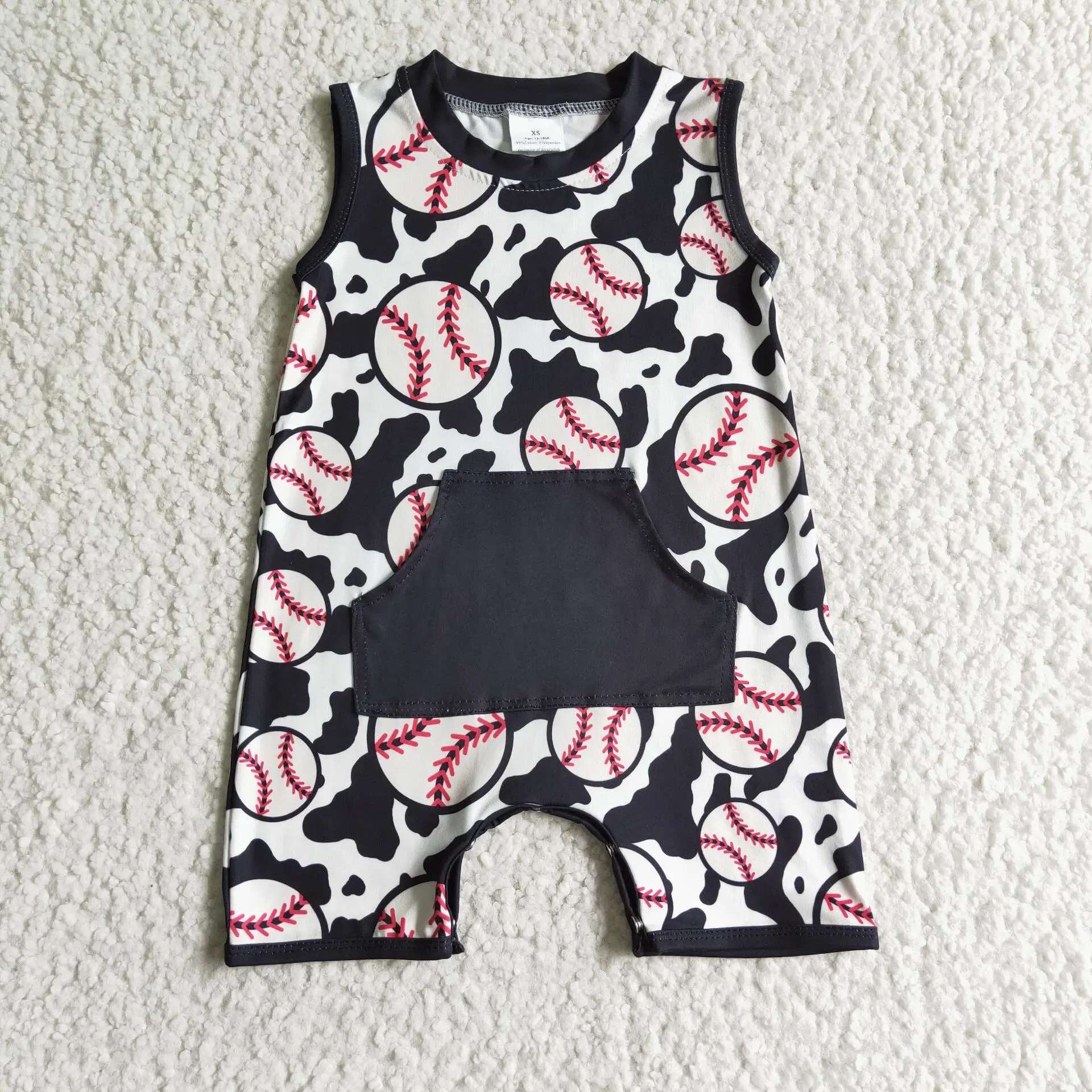 

baby newborn clothes onesie cotton plain baby romper sleeveless boy baseball romper toddler clothing baby romper jumpsuit