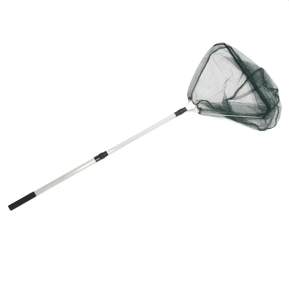 Подсак рыболовный &quotFISHING GEAR&quot треугольный телескопический (мелкая капроновая