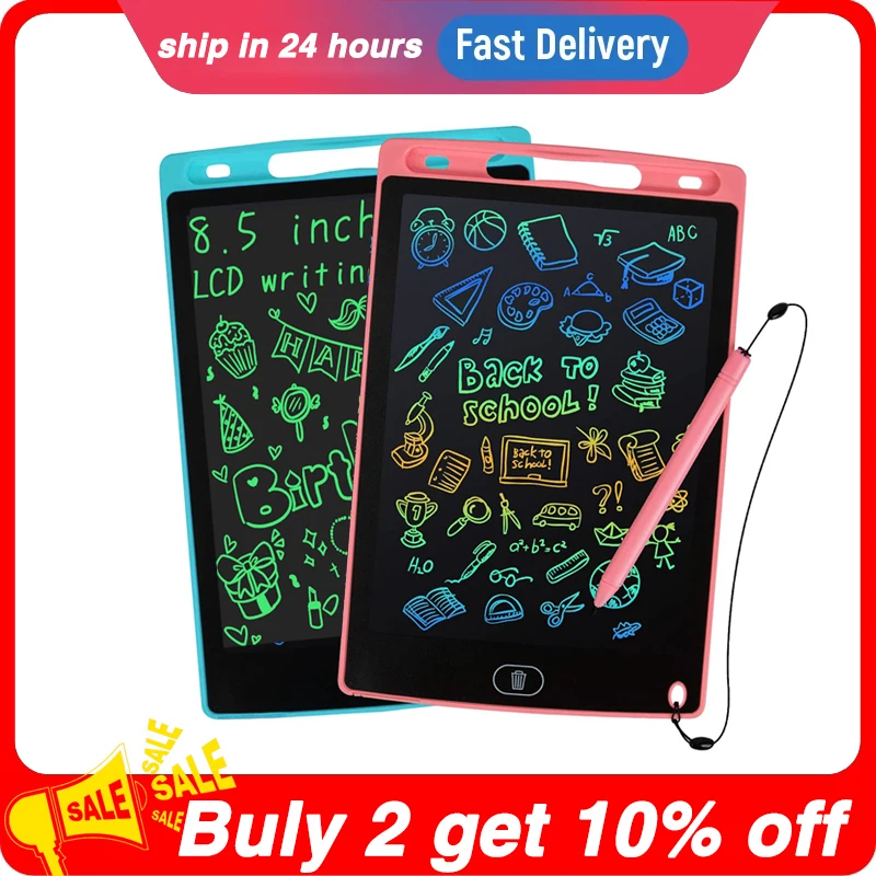 8.5 inch LCD Drawing Tablet For Children's Toys Painting Tools Electronics Writing Board Boy Kids Educational Toys