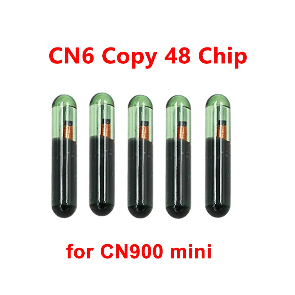 

10pcs/lot Car Key Chip Blank CN6 chip copy ID48 48 chip use for CN900 MINI programmer