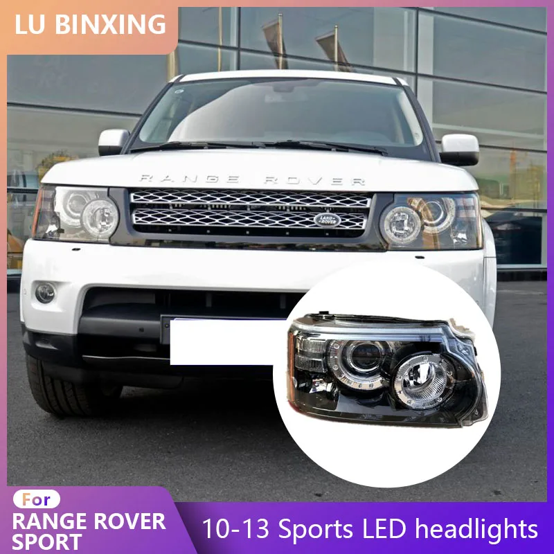

OEM LR023555 LH LR023556 RH светодиодный вая и правая светодиодная фара для L322 2010-2013 Range Rover Sport