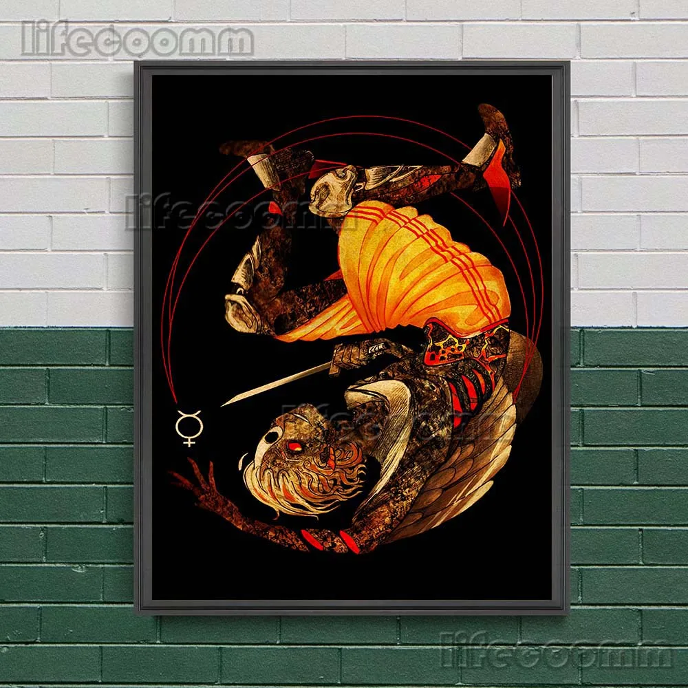 Абстрактная антроморфная Планета Земля Юпитер Нептун венерина художественный