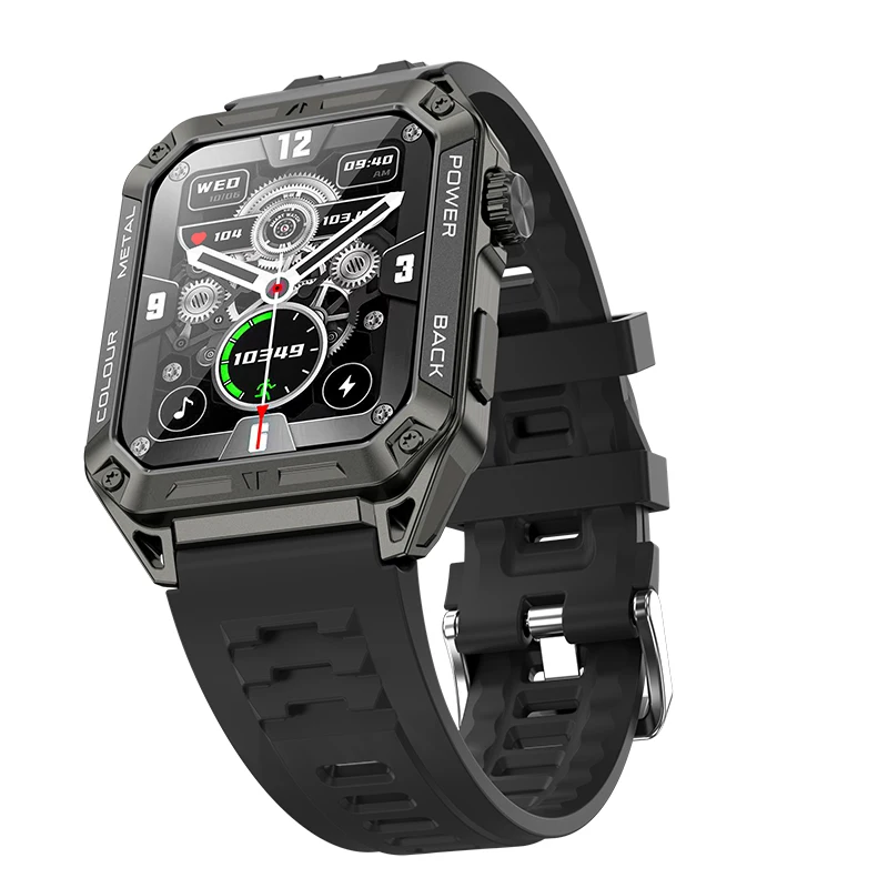 

Heart Rate Live Detection A33 Smart Watch 380mAh Battery 1.91 Inch 240*296 HD Screen Outdoor Sports Health Bluetooth Calling