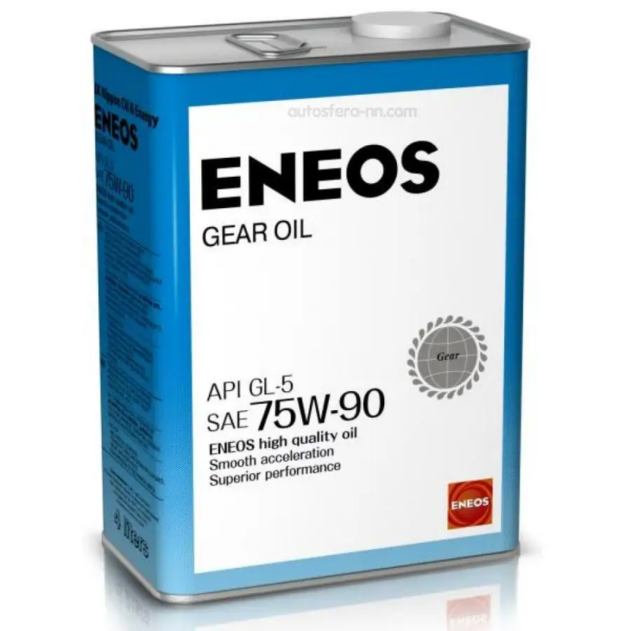 ENEOS OIL1370 Масло трансмиссионное 75W90 4л GEAR OIL SUPER HYPOID GL5
