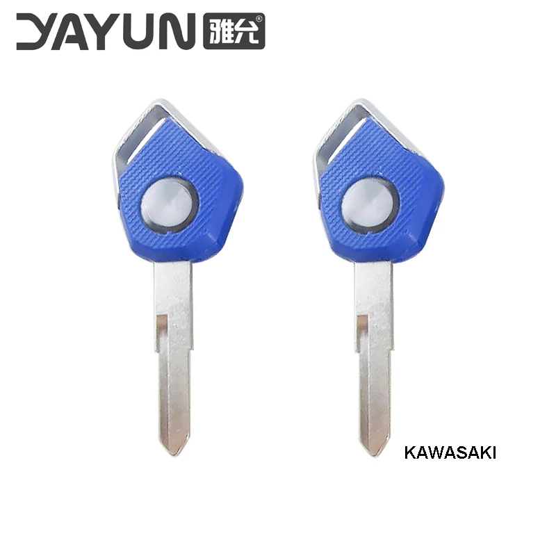 

Kawasaki H2 H2R motorcycle chip key Right embryo (Blue）