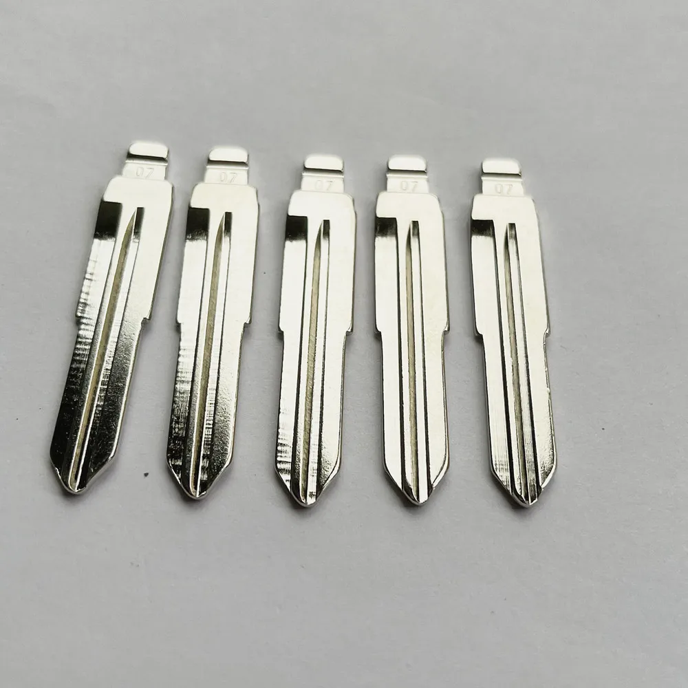 10pcs Remote Key Blade KD VVDI Uncut Flip Blank #07 MIT11 For Mitsubishi Outlander Grandis ASX Pajero Replacement - купить по