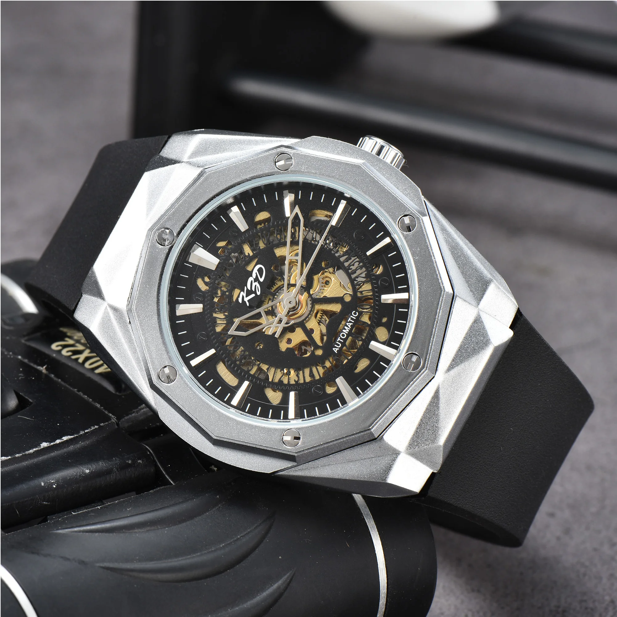 

Luxury Mechanical Original Brand Watches For Men Big Bang Fashion Automatic Date High Quality Chronograph Wrist Watch AAA Clock