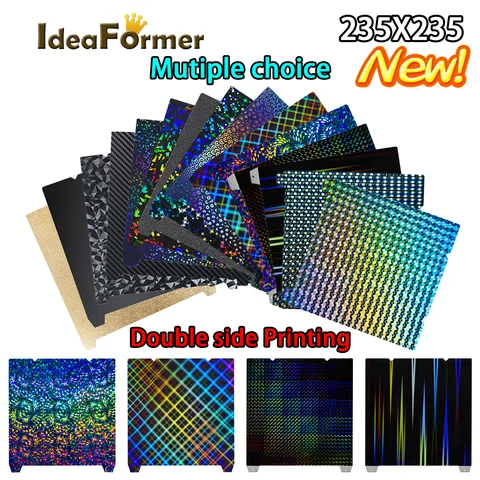 Пружинная стальная нагревательная кровать IdeaFormer 235x235 мм для Ender 3 V3 SE
