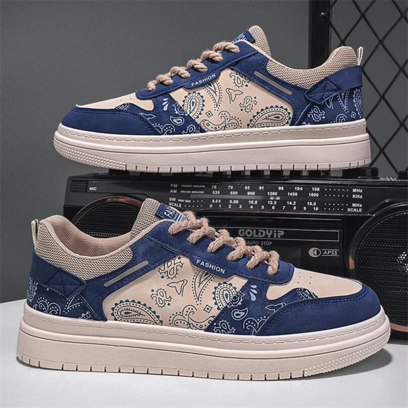 

2023 New Fashion Men's Leather Shoes Non-slip Wear-resistant Sports Shoes Comfortable Flat Slip-on Casual Canvas Shoes