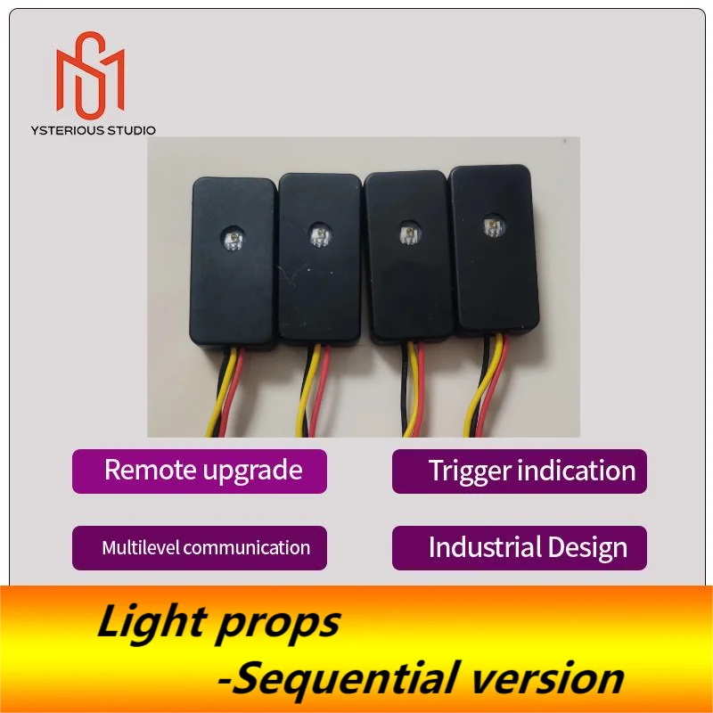 Secret room escape game mechanism props Electronic puzzle superb 1987 GY mysterious studio real life shooting the light sensors