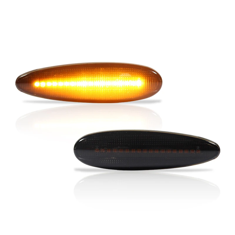 

Динамический светодиодный янтарный боковой габаритный индикатор iJDM для Fiat Strada Marea Bravo 99-01 Palio Albea 2002-2006