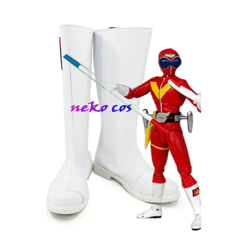 Фото Обувь Himitsu Sentai Gorenger Gorenger Akaranger, ботинки для косплея, любой размер №2